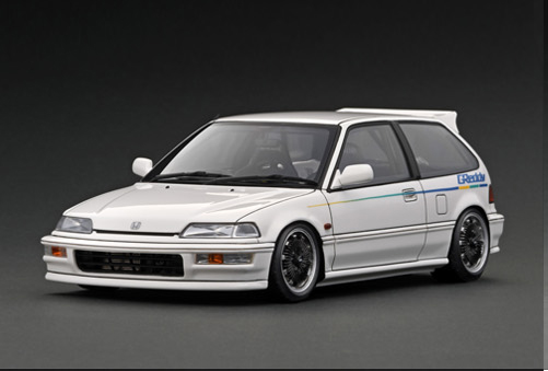 Honda CIVIC (EF9) SiR White (1/18 Scale)【IG3122:4573448901223