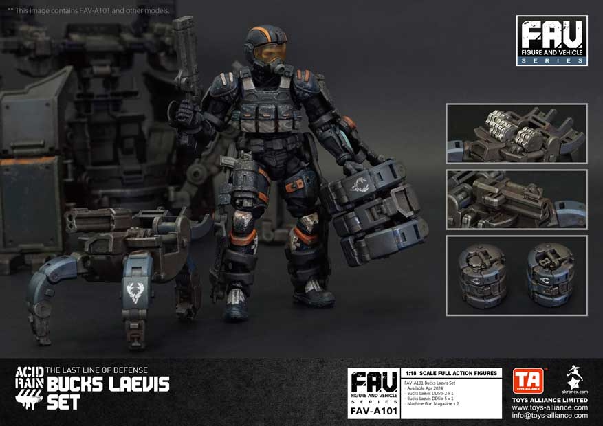TOYS ALLIANCE LIMITED アシッドレイン 1/18スケール FAV-A101