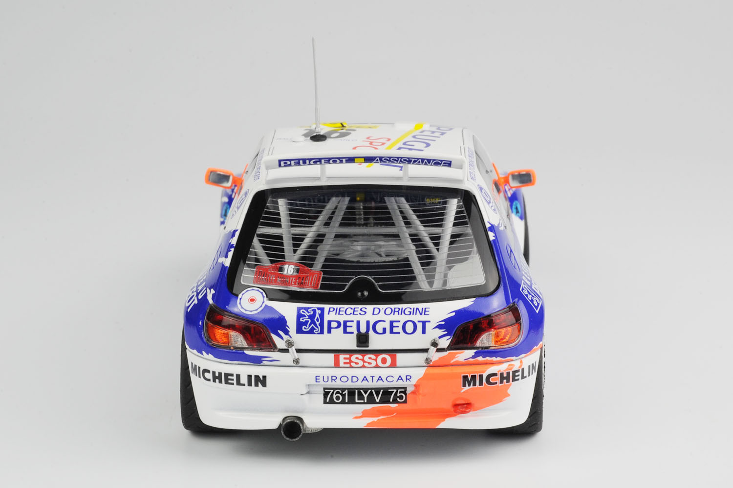 1/24 プジョー 306 MAXI EVO2 1998 モンテカルロラリー クラスウィナー