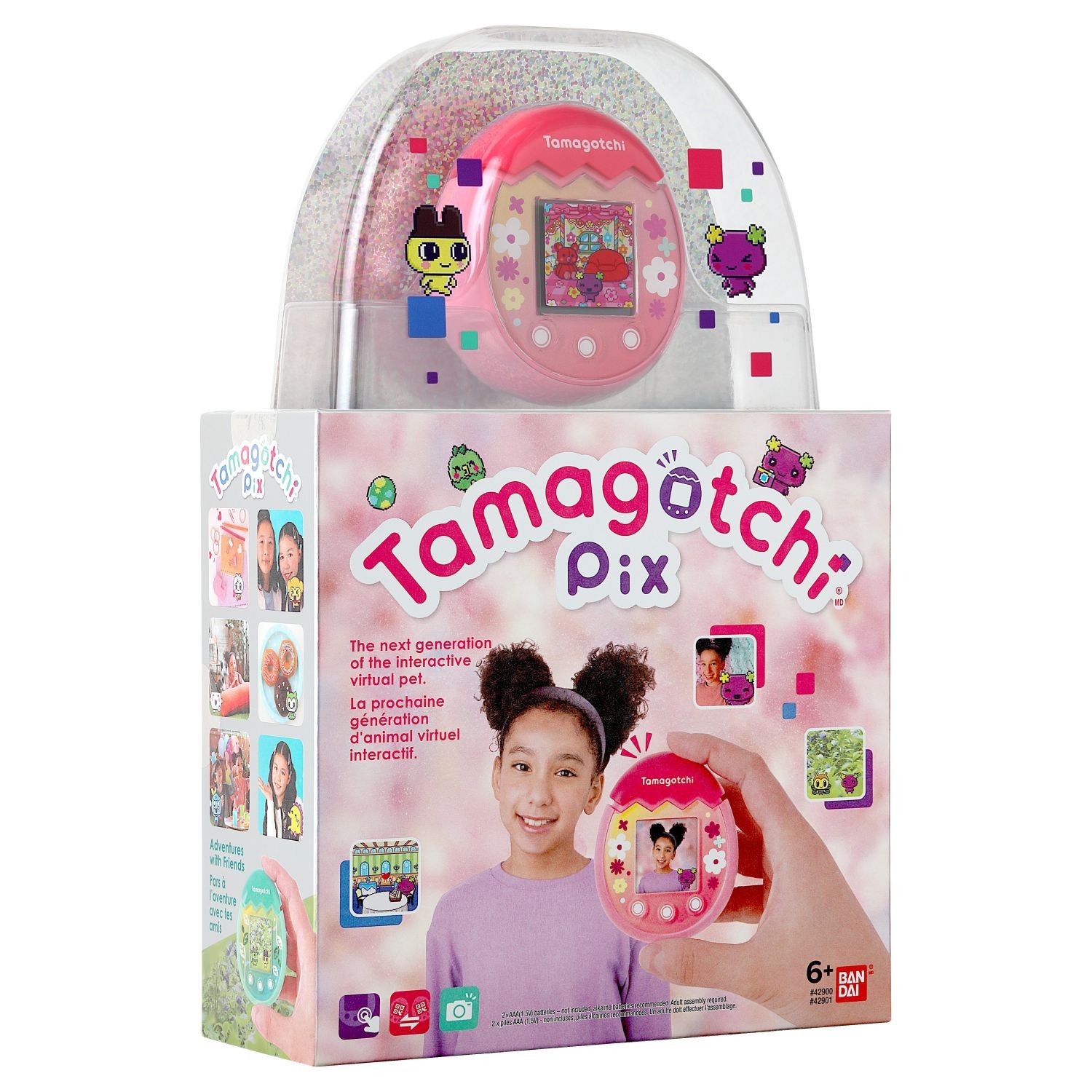Tamagotchi PIX - PINK Tamagotchi 42901