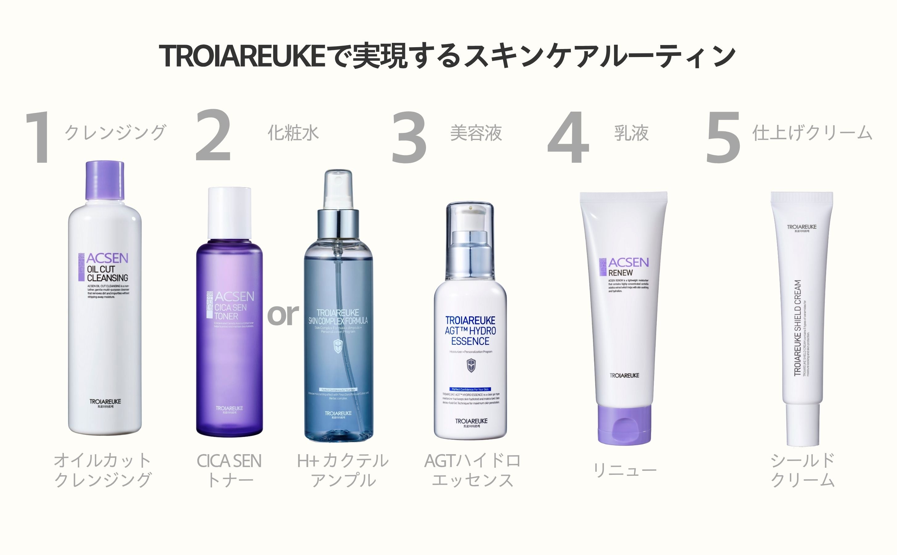 オイルカットクレンジング – TROIAREUKE公式｜トロイアルケ