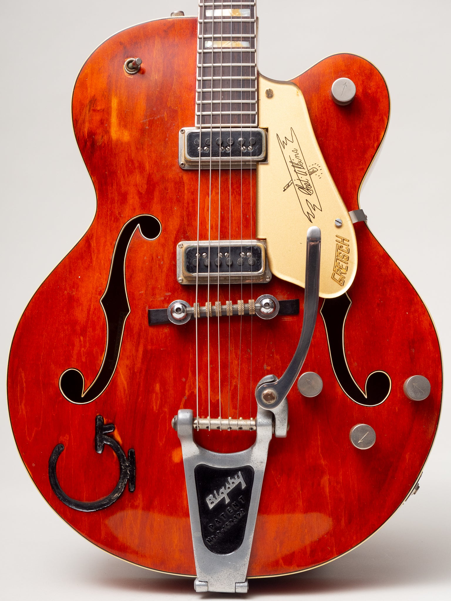 Vintage 1956 Gretsch 6120 Hollowbody Electric Guitar – TR Crandall
