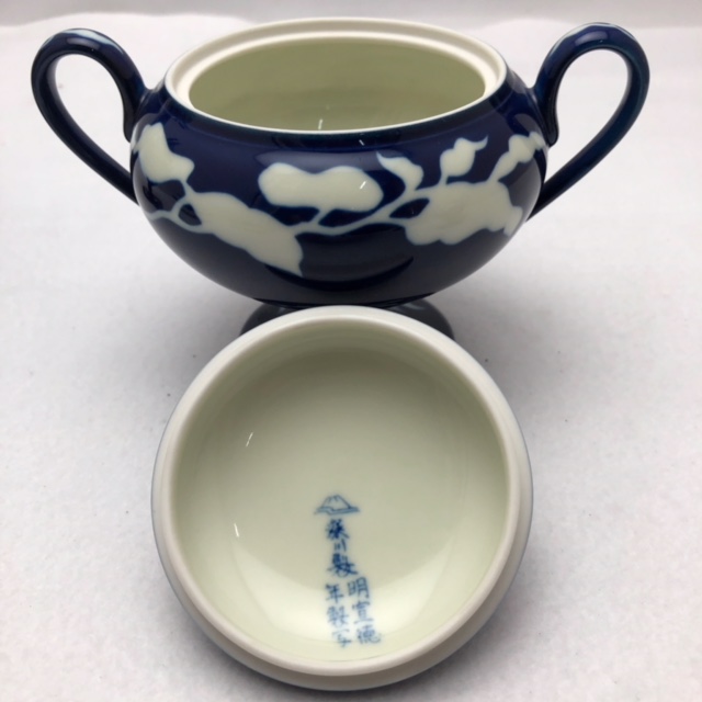 宮内庁御用達 深川製磁 ティーセット 紅茶碗皿 5点セット 明宣徳年製
