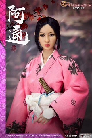 WOLFKING 1/6 お通 アクションフィギュア WK89018A *お取り寄せ - 1/6
