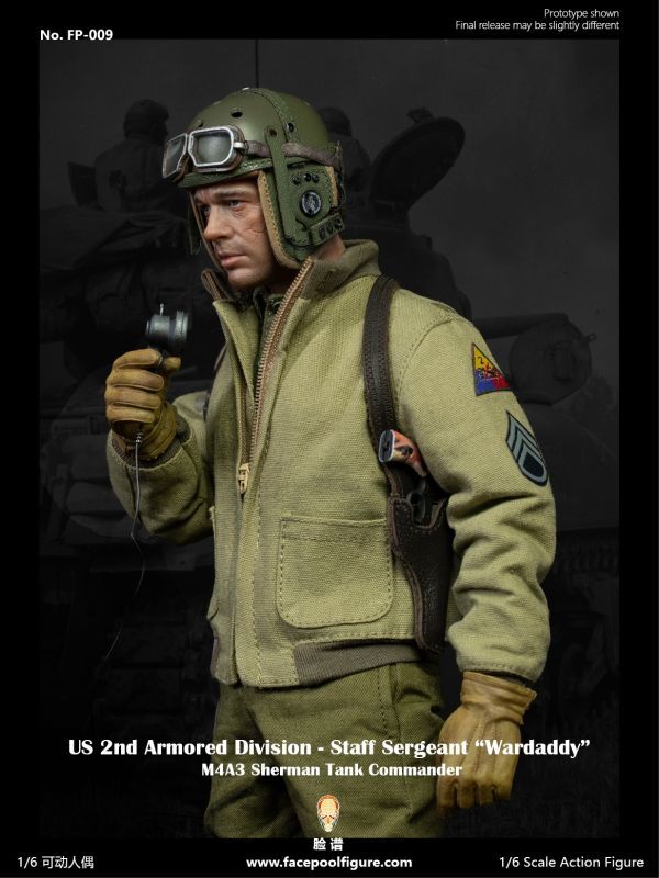 FacePoolFigure 1/6 FP009 第2機甲師団シャーマン戦車長 ウォー