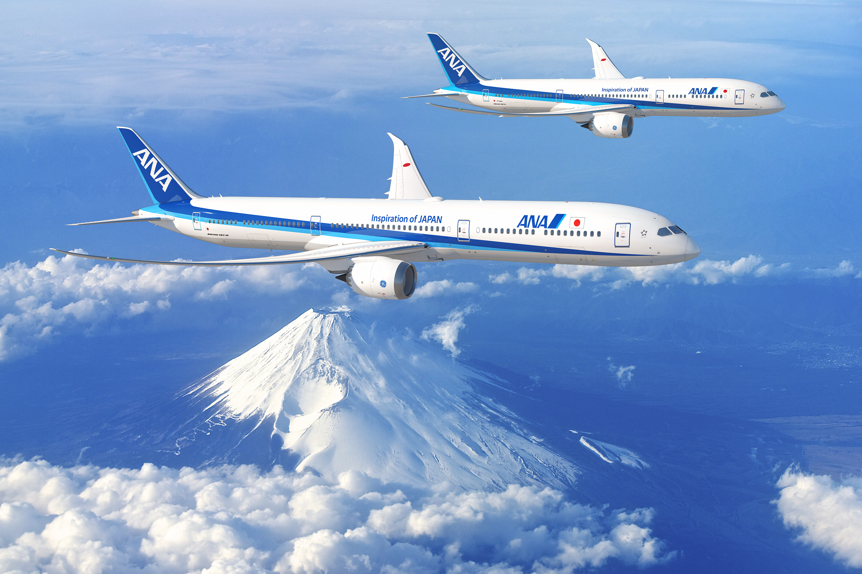 ANA、ボーイング 787-9/10型機の計20機発注決定。GE製エンジン搭載