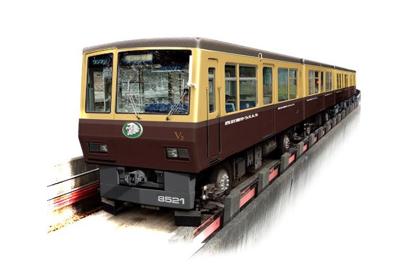 西武鉄道、1960年代のレトロラッピング電車を5月15日運行開始