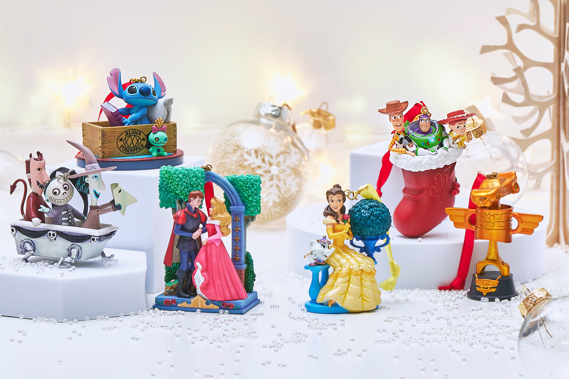 ディズニーストアの毎年恒例、クリスマスオーナメントの新作が最高です