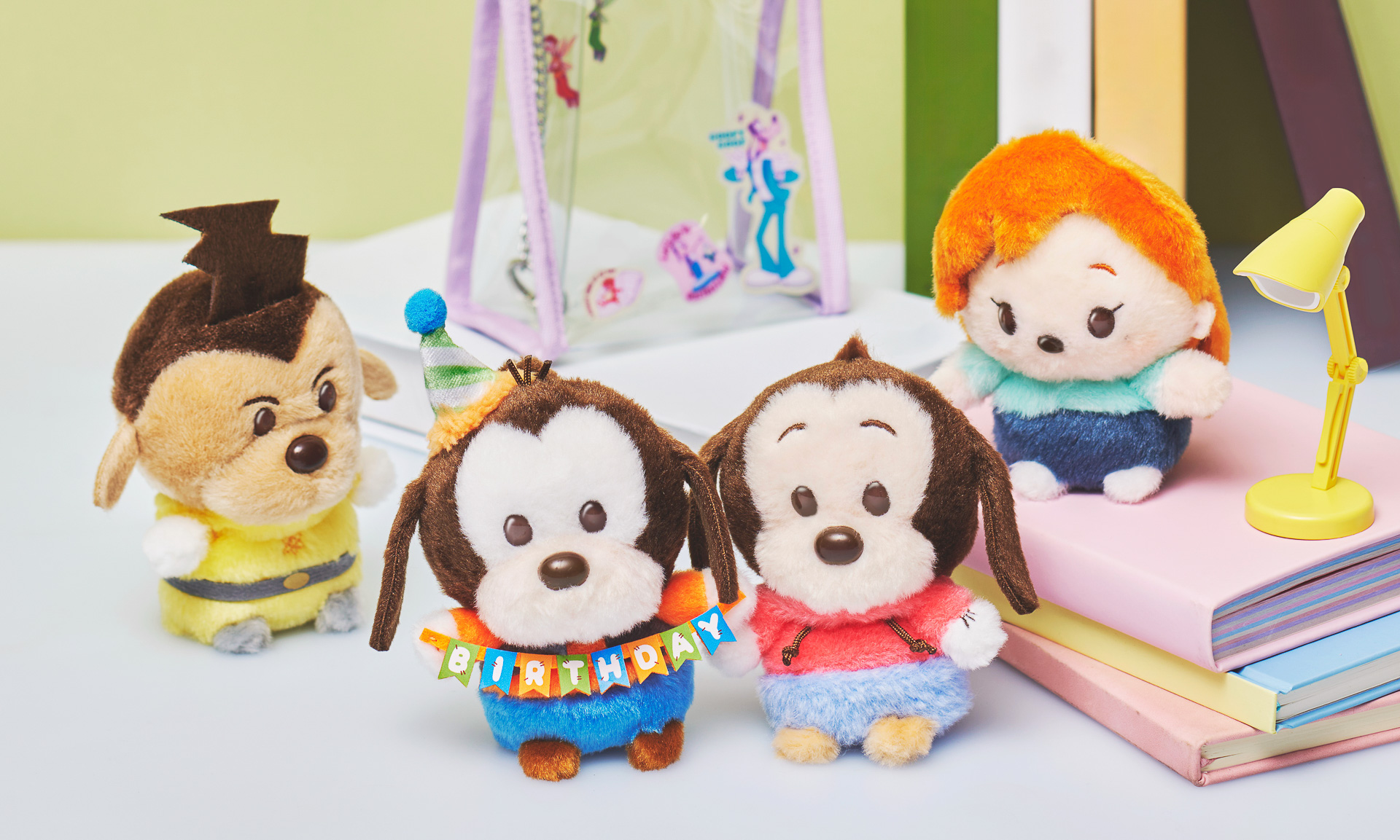 うるぽちゃちゃん」新作はグーフィー親子！ ロクサーヌ、パワーライン