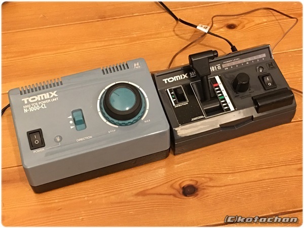 Tomix 5517「TCSパワーユニット N-DU101-CL」でワンハンドル運転: N