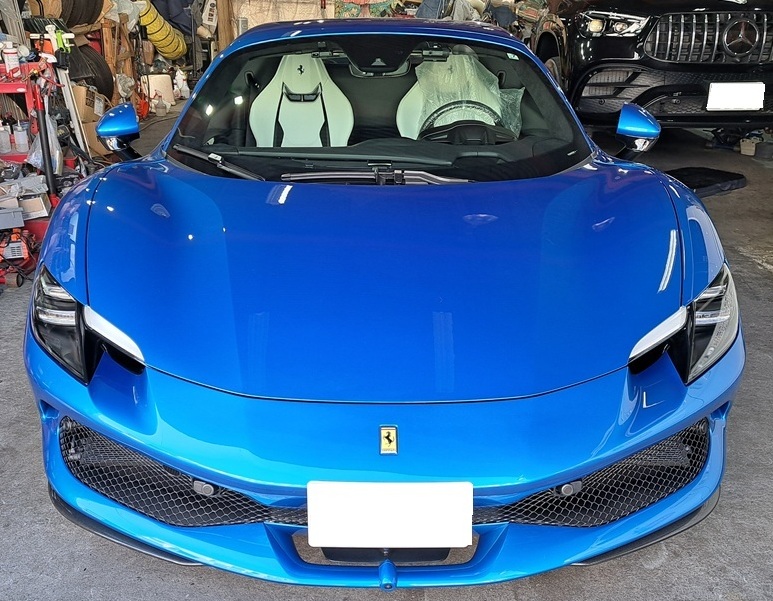 フェラーリ・296GTS アルミホイール傷修理 リペア ホイール 傷修理