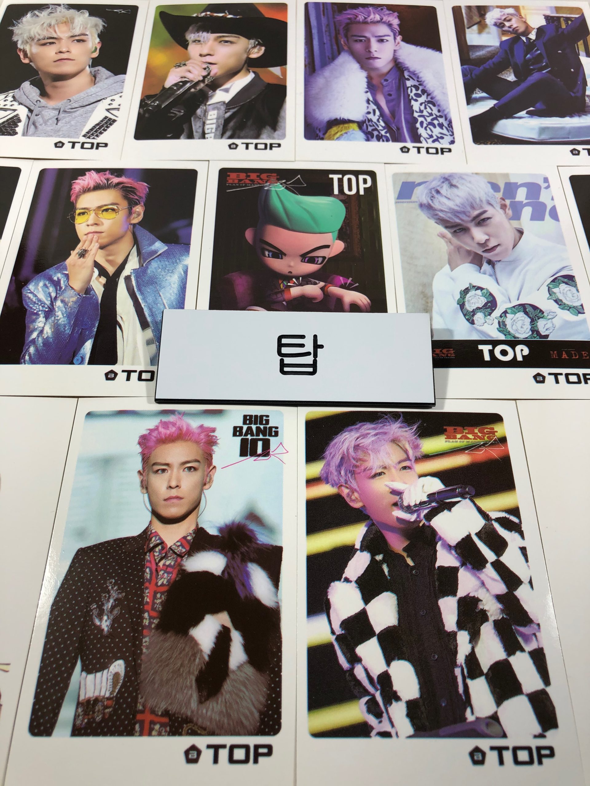 T.O.P TOP トップ – BIGBANG ビッグバン グッズ ／ フォト メッセージ