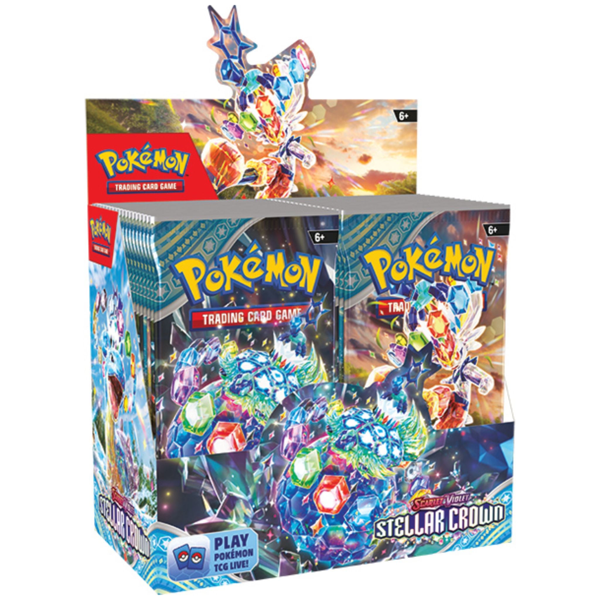 Pokemon Scarlet & Violet Stellar Crown Booster Box – Trading Card