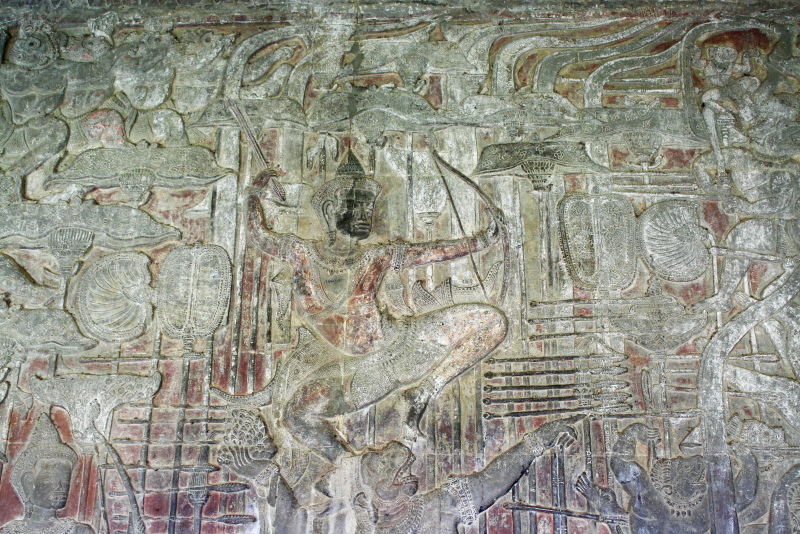 カンボジアの世界遺産アンコール・ワットのレリーフ | TRIPPING!