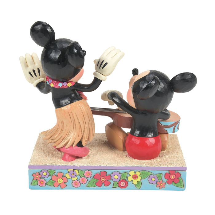 Mickey and Minnie Hawaii Figurine by Jim Shore — Trudy's Hallmark