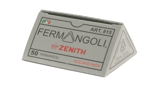 Zenith Fermangoli Italian Corner Paper Clips- box of 50 — Two
