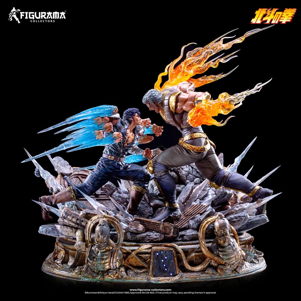 北斗の拳 エリート限定スタチュー 1/6 ケンシロウ vs ラオウ 59cm