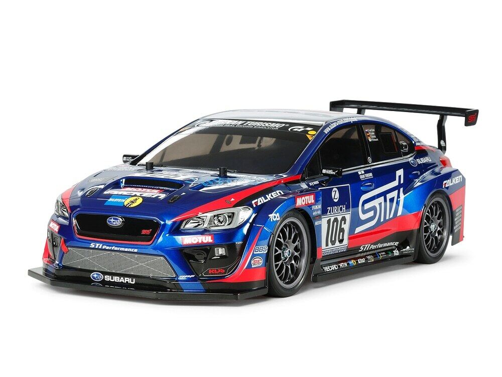 Tamiya 51593 Subaru WRX STI NBR Challenge Body Parts Set, (TT01