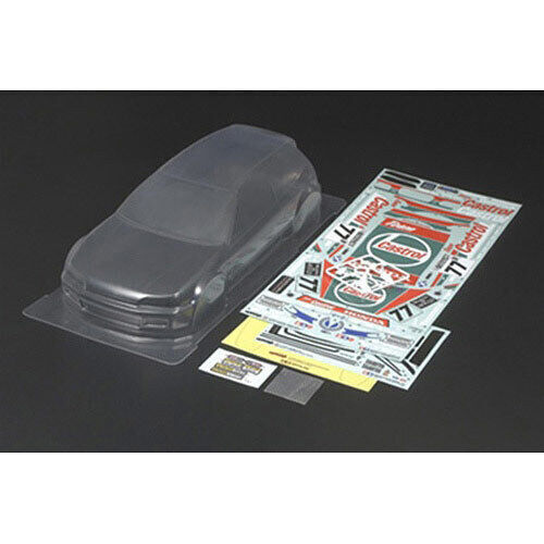 Tamiya 51421 Castrol Honda Civic VTi Body Parts Set, (FF01/FF03