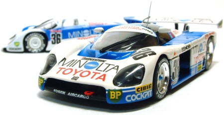 Minolta Toyota 88C 1988 LeMans | ミニカー散財とほほ日記