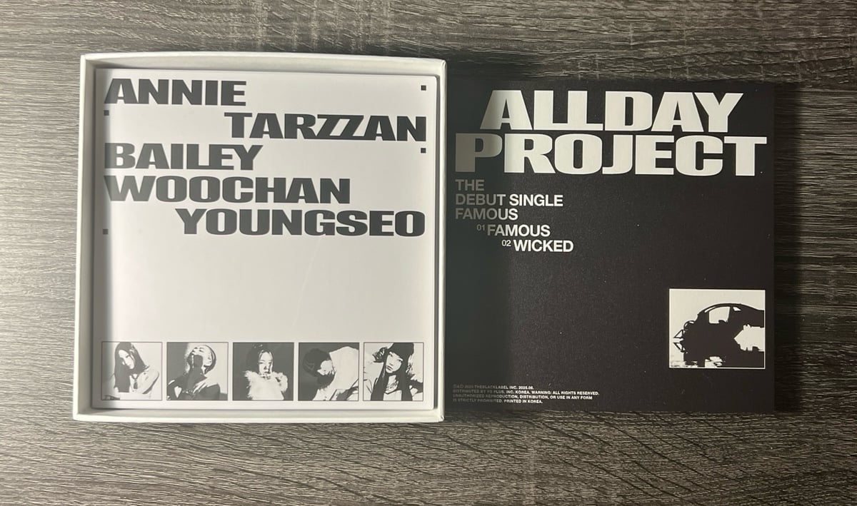 ALLDAY PROJECT ADP FAMOUS MWAVE SIGNED ALBUM* | Mercari