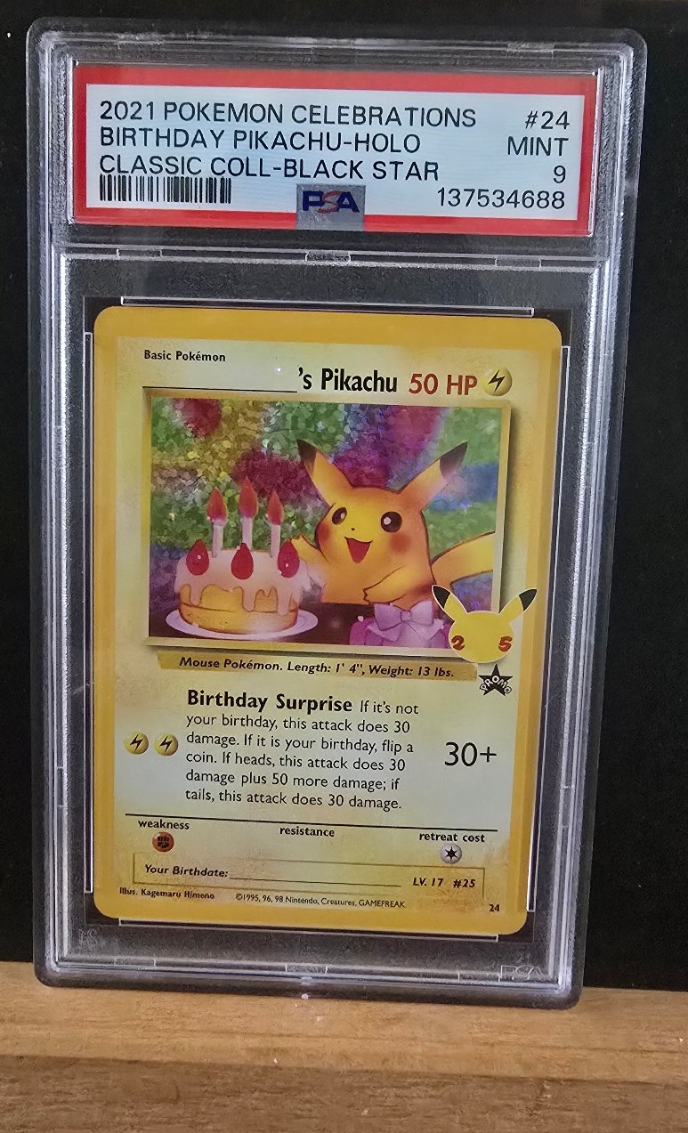 2021 Pokemon Celebrations Birthday Pikachu | Mercari
