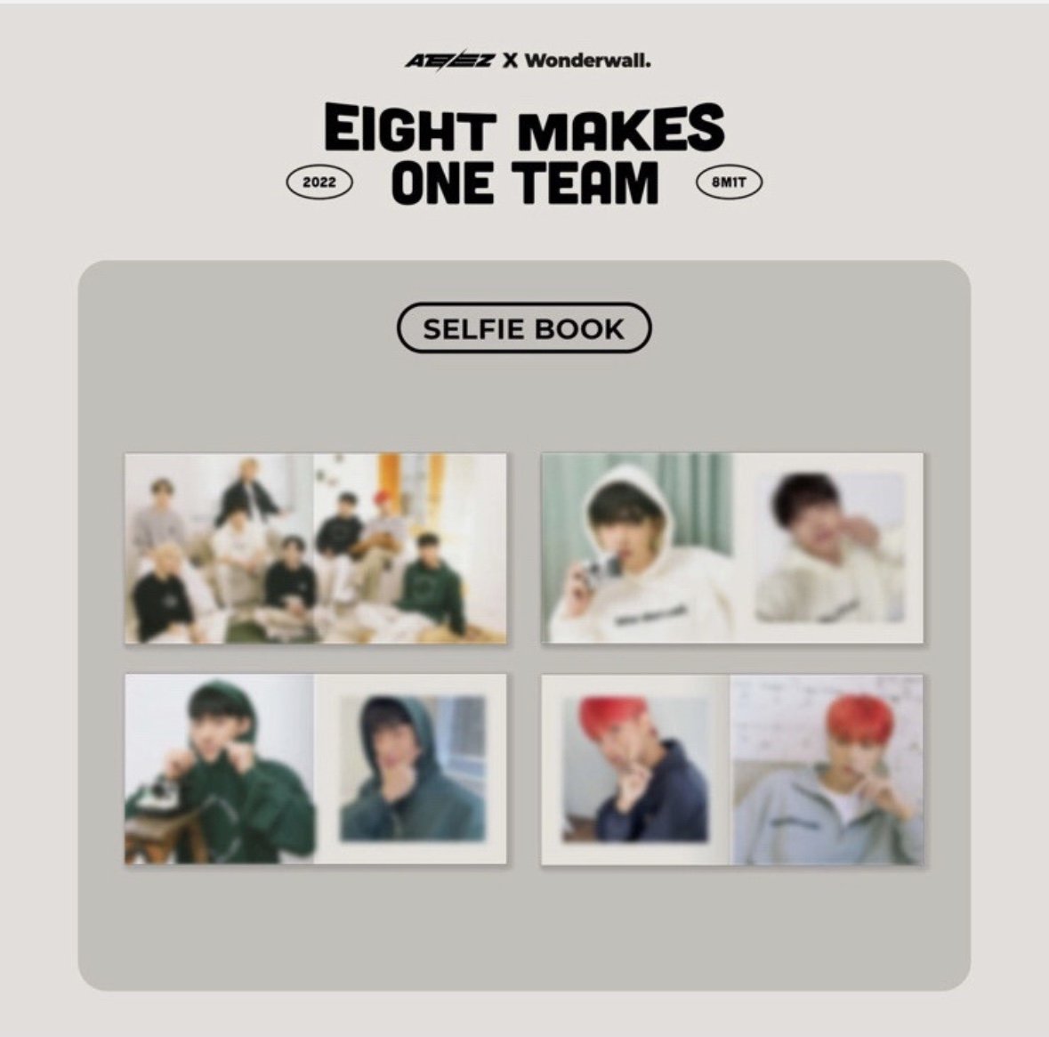 Ateez Wonderwall Bundle BTS New | Mercari