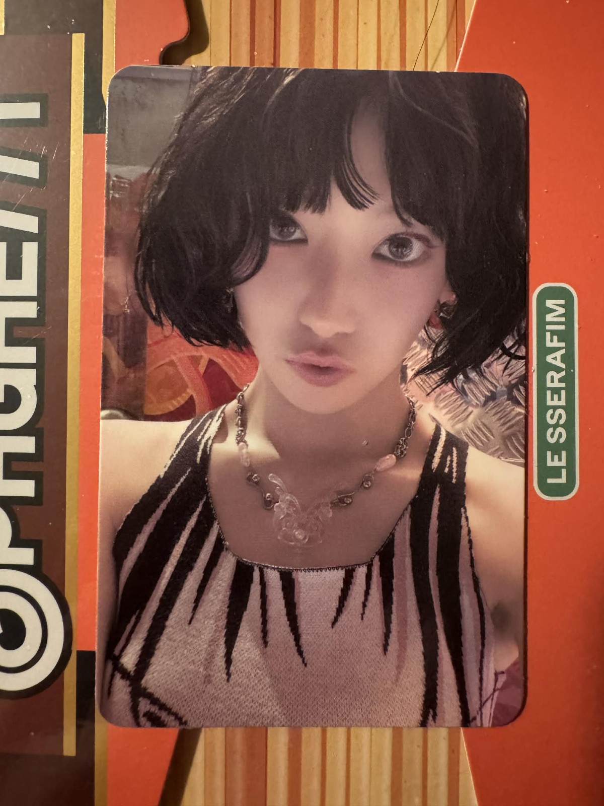 LE SSERAFIM - SAKURA OFFICIAL SPAGHETTI | Mercari