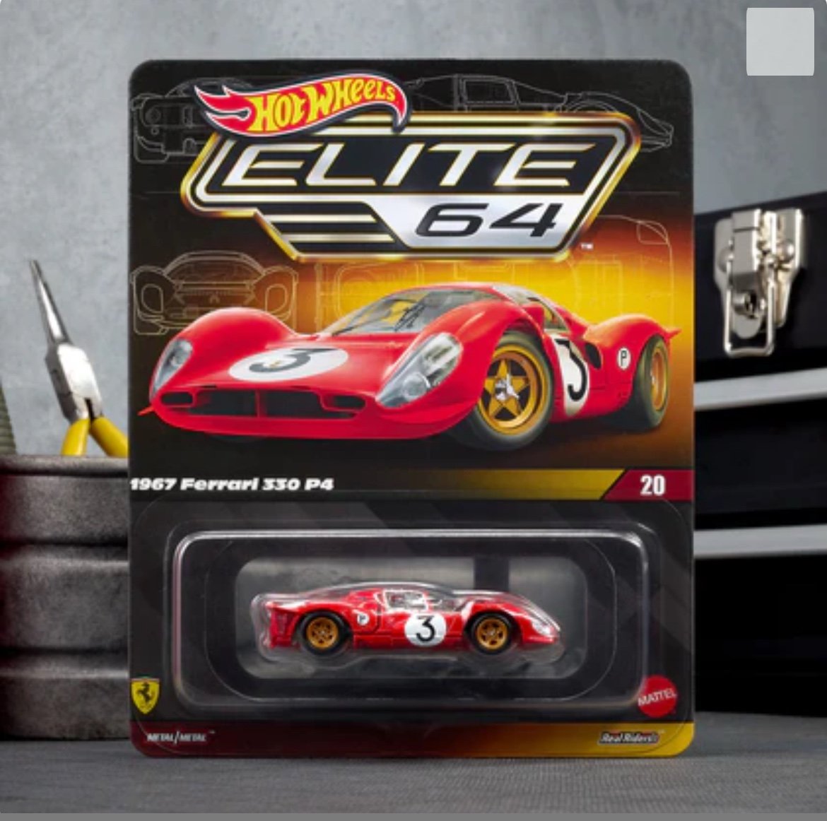 Hot Wheels Elite 64 '67 Ferrari 330 P4 NEW IN | Mercari