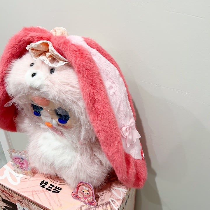 Baby Three AI 800% Pink Bunny Blue Liquid | Mercari
