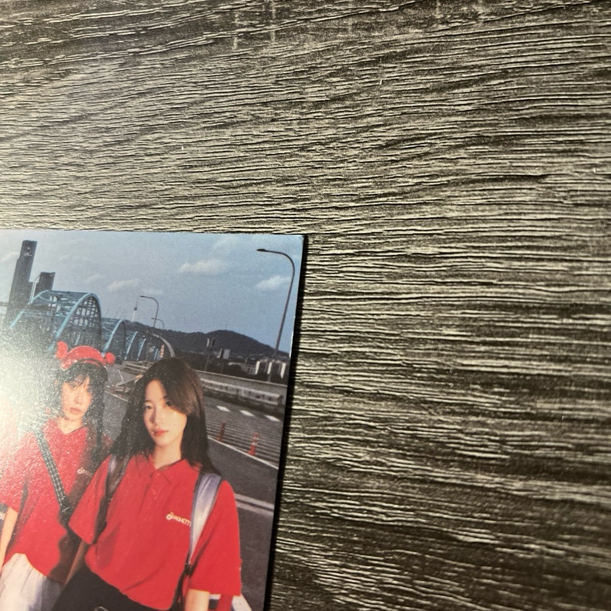 le sserafim spaghetti signed postcard sakura* | Mercari
