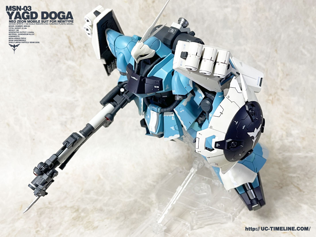 RE/100 ヤクト・ドーガ 完成報告。 – UC-TIMELINE. ガンプラ好きだけど