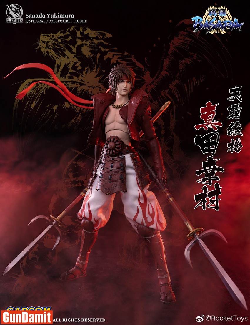 Rocket Toys 1/6 ROC-002 CAPCOM Licensed Devil Kings Sanada