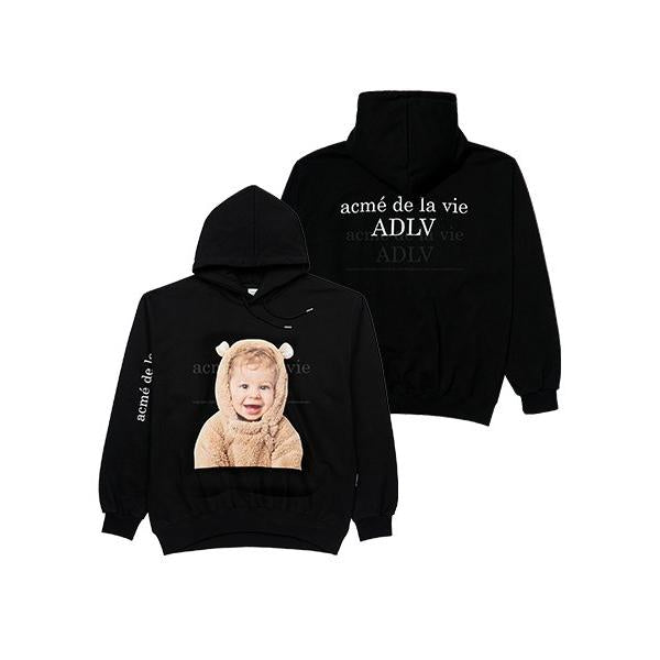 アクメドラビ(acme' de la vie) ADLV BABY FACE BEAR DOLL HOODIE