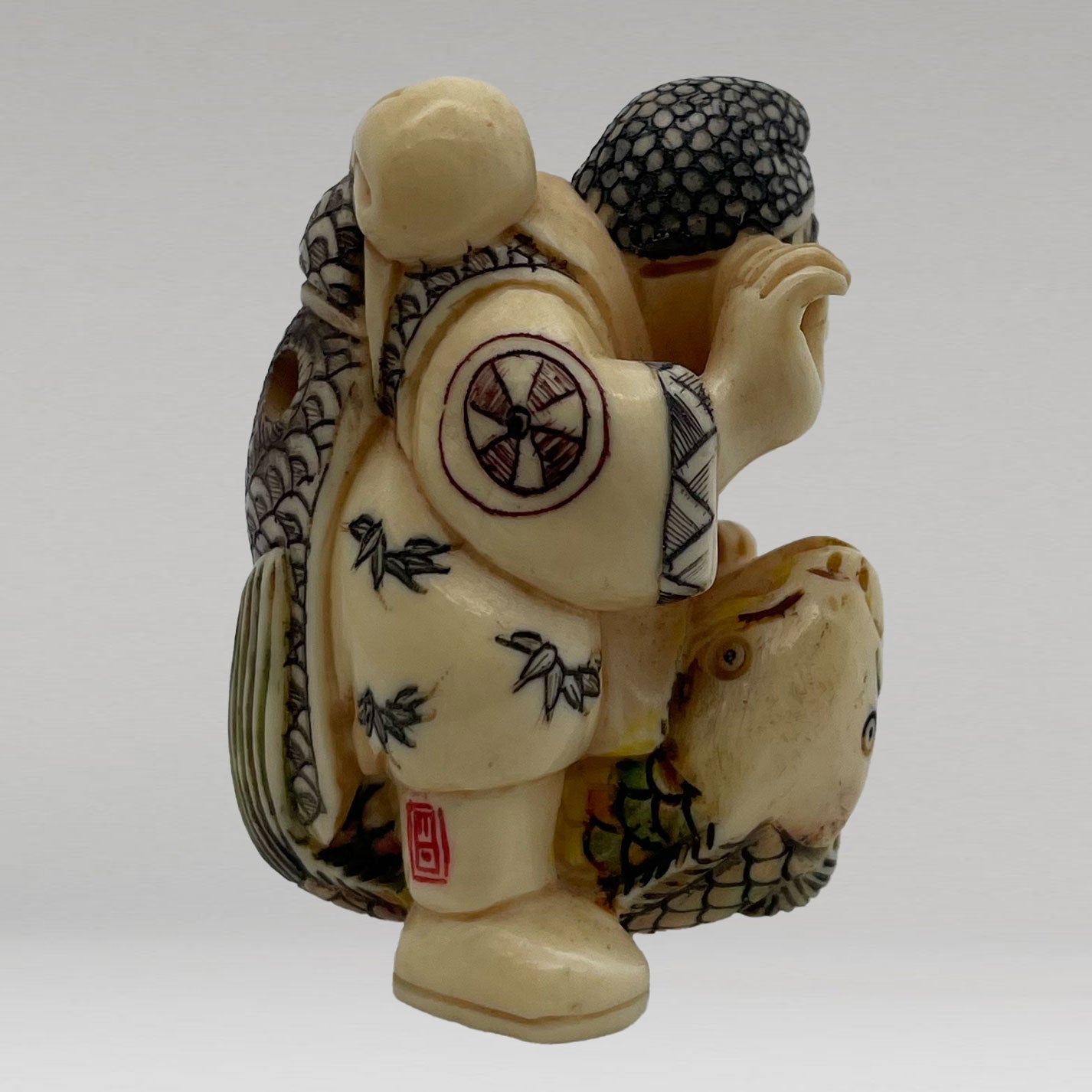 象牙七福神根付（7点一組） – Uni-art Gallery