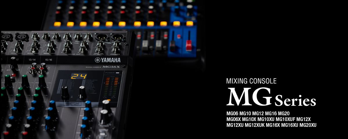 MG Analog Mixing Consoles - Yamaha USA