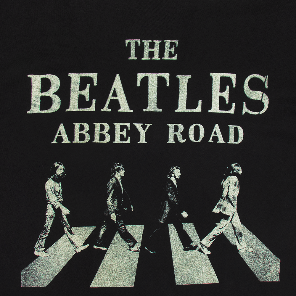 Abbey Road Sign Black T-Shirt - The Beatles Official Store