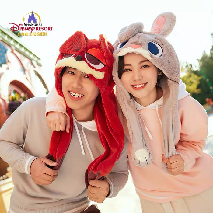 SHDL - Zootopia x Nick Wilde Plushy Hat with Moving Ear