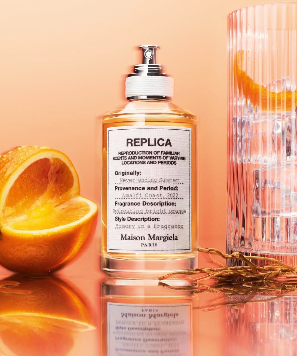Maison Margiela『Replica』オレンジ系の新作香水“ネバーエンディング