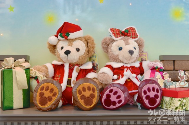 ダッフィーがサンタさんに♪ クリスマスグッズ（2016）を販売中のTDS