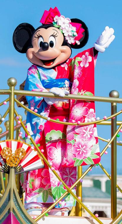 東京ディズニーリゾート】お正月は和服のミッキーたちが登場! 初の