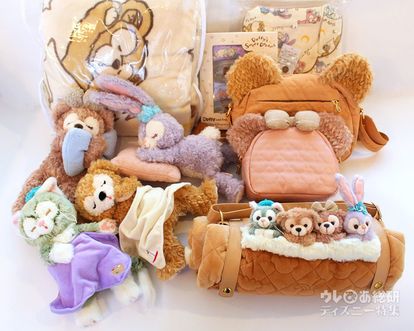 癒されまくり!「ダッフィーのスウィート・ドリームス」全グッズと秋冬