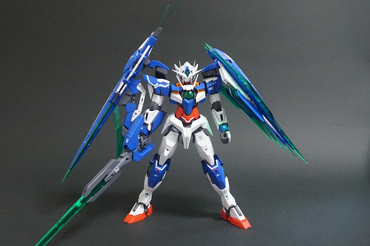 MG ダブルオークアンタフルセイバー 完成