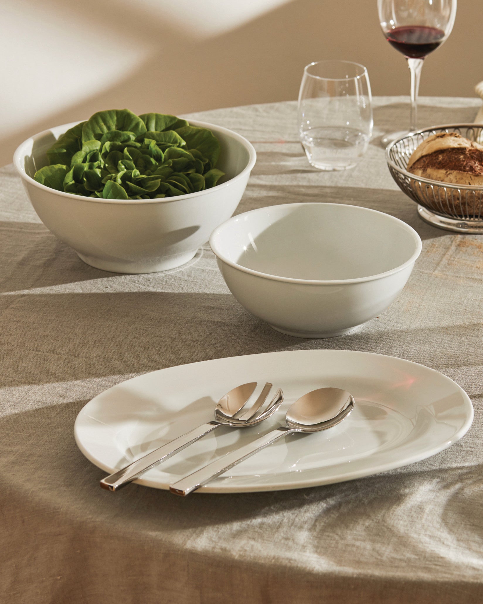PlateBowlCup: Oval serving plate By Jasper Morrison | Alessi