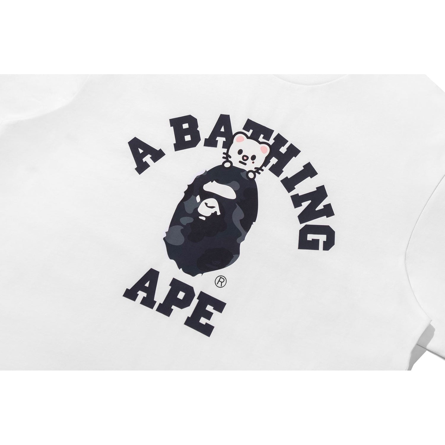BAPE X STRAYKIDS JINIRET COLLEGE TEE LADIES – us.bape.com