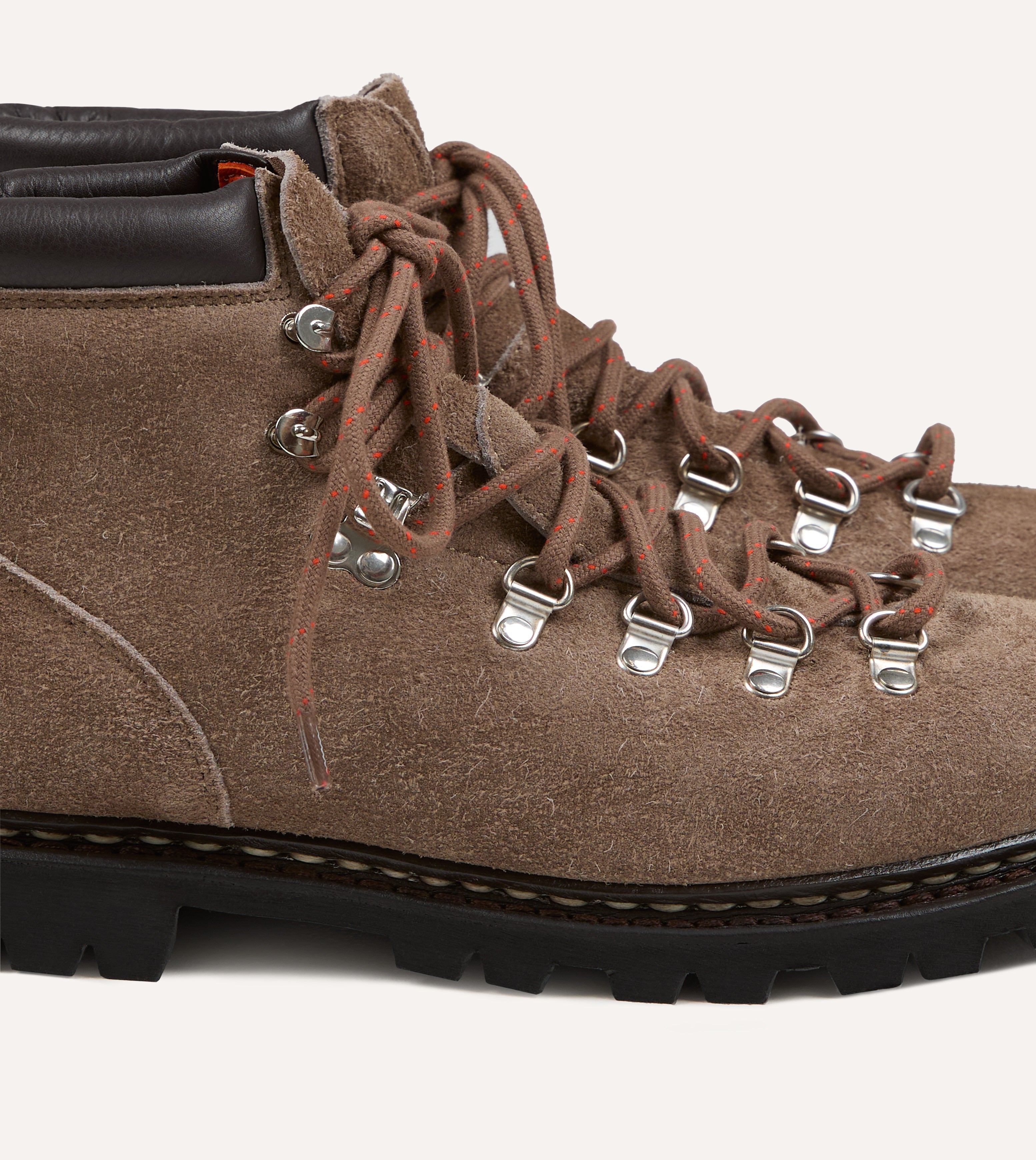Paraboot Avoriaz Velours Graphite Suede Hiking Boot – Drakes US
