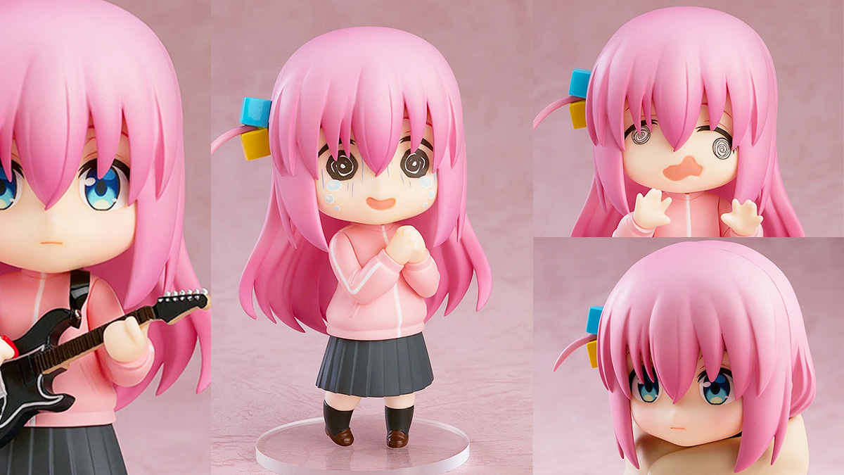 ぼっちちゃん『ねんどろいど 後藤ひとり』 付替えパーツも充実で予約