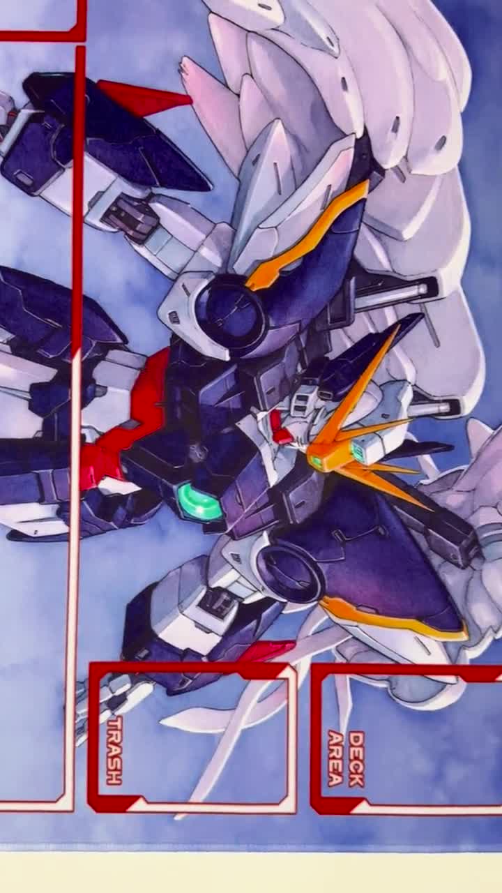 宴*長様 ガンダムカードゲーム エリア予選 ベスト4 プレイマット