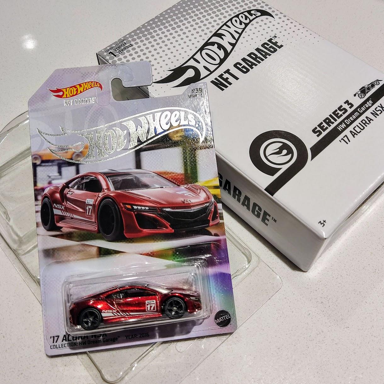 Hot Wheels NFT Garage Series 3 '17 Acura NSX – Vancity Diecast