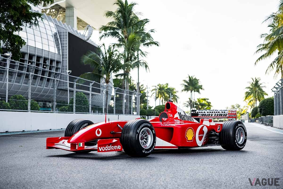落札価格は15億円超え!? 伝説のF1ドライバー“M.シューマッハ”の愛用